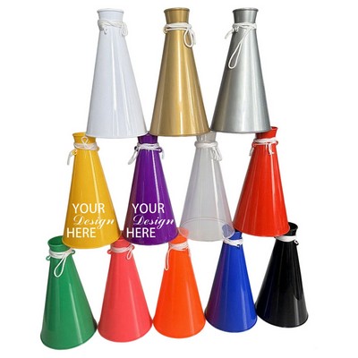 9" Plastic Cheer Megaphone Sports Horn