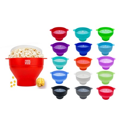Collapsible Silicone Popcorn Bowl
