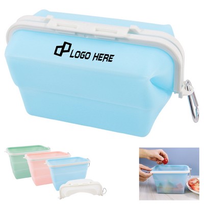 Silicone Foldable Lunch Box Container